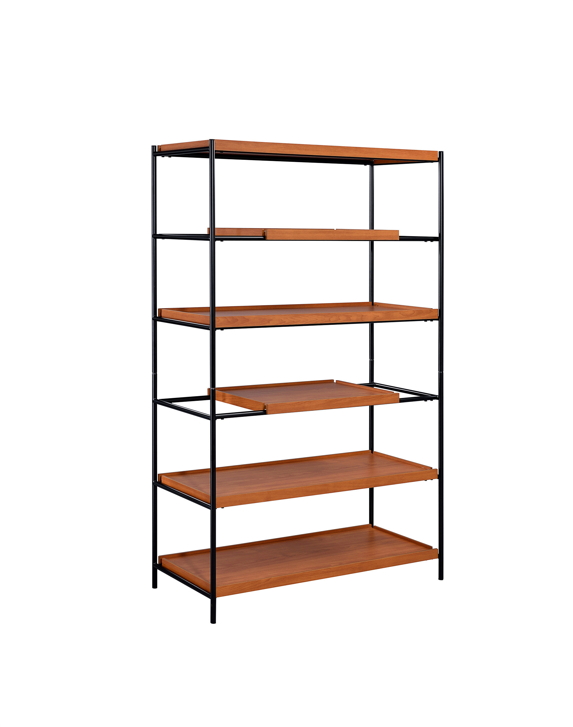 Honey oak bookshelf sales